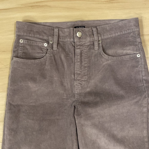 NEW J. Crew Gray Vintage Slim Straight Corduroy Pants Size 28 Preppy Casual Work - Picture 5 of 12